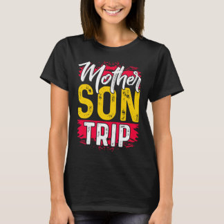 Moeder Son Trip Shirt Zomer Familie Vakantie Trip