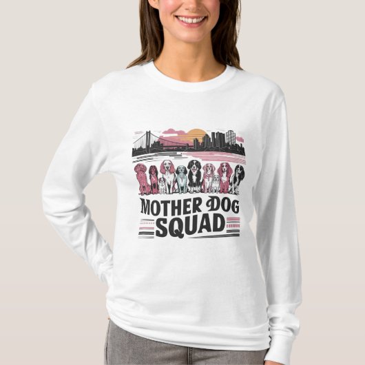 Moeder Squad - Moederdag T-shirt (Voorkant)
