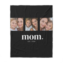 Moeder Stelde Elegante Moderne Zwarte 3 Foto