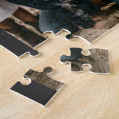 Moeder Stelde Modern Schrift 3 Foto Legpuzzel (Zijkant)