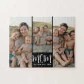 Moeder Stelde Modern Schrift 3 Foto Legpuzzel (Horizontaal)