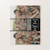 Moeder Stelde Modern Schrift 3 Foto Legpuzzel (Verticaal)