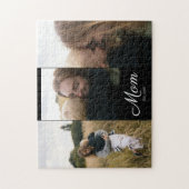 Moeder Stelde Modern Schrift 3 Foto op Legpuzzel (Verticaal)