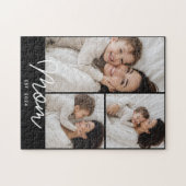 Moeder Stelde Modern Schrift 3 Foto op Legpuzzel (Horizontaal)