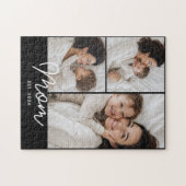 Moeder Stelde Modern Schrift 3 Foto op Legpuzzel (Horizontaal)