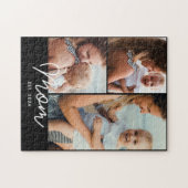 Moeder Stelde Modern Schrift 3 Foto op Legpuzzel (Horizontaal)