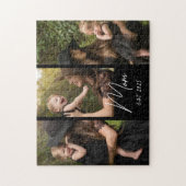 Moeder Stelde Modern Schrift 3 Foto op Legpuzzel (Verticaal)
