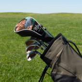 Moeder Stelde Modern Schrift Foto Golf Hoofddeksel Golfheadcover (Insitu)