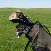 Moeder Stelde Modern Schrift Foto Op Golfheadcover (Insitu)