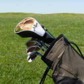 Moeder Stelde Modern Schrift Foto Op Golfheadcover (Insitu)