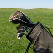 Moeder Stelde Modern Schrift Foto Op Golfheadcover (Insitu)