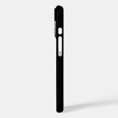 Moeder Stelde Modern Schrift Zwart 3 Foto Case-Mate iPhone Case (Achterkant / Links)