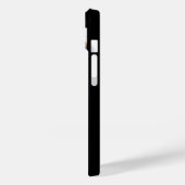 Moeder Stelde Modern Schrift Zwart 3 Foto Case-Mate iPhone Case (Achterkant / Links)