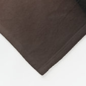 Moeder Stelde Modern Zwarte Script Foto Op Fleece Deken (Hoek)