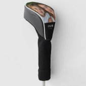Moeder Stelde Moderne Minimaal Foto Op Golfheadcover (Schuin)