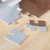 Moeder Stelde Moderne Minimale Foto Op Legpuzzel (Zijkant)