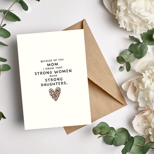 Moeder, Sterke Vrouwen, Sterke Dochter Kaart