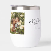 Moeder Stichtte Modern Schrift Foto (Rechts)