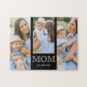 Moeder Stichtte Moderne 3 Foto Legpuzzel (Horizontaal)