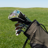 Moeder Stichtte Moderne Schrift Foto Golfheadcover (Insitu)