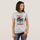 Moeder Stille Nacht Kerst T-Shirt (Voorkant volledig)