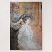 Moeder Styling Dochterhaar (door Berthe Morisot) Legpuzzel (Verticaal)