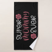 Moeder - Super Moeder Ooit Bad Handdoek (Badhanddoek)