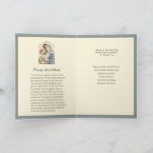 Moeder Sympathie Condoleance Maagd Maria Jezus Kaart (Binnen)