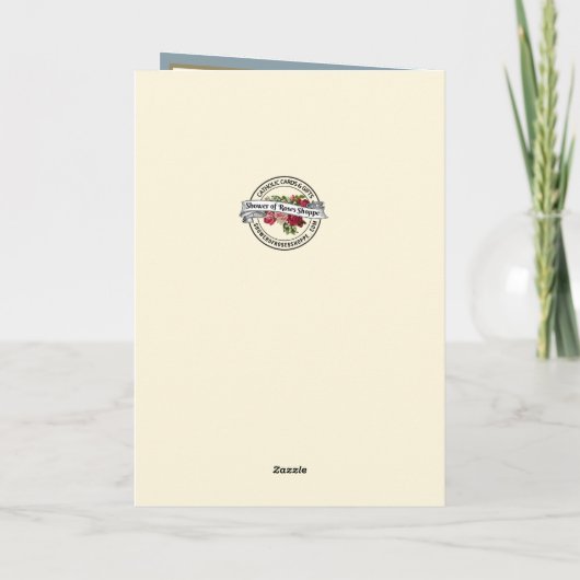 Moeder Sympathie Condoleance Maagd Maria Jezus Kaart (Achterkant)