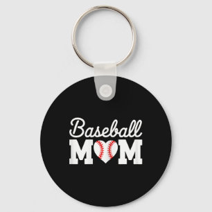 Moeder T-shirt Vrouwen Bysebyll Hart Moeders Dag Sleutelhanger