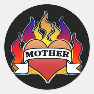 Moeder Tattoo Moederdag sticker