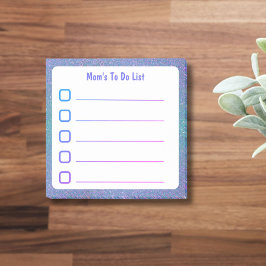 Moeder te doen lijst post-it® notes