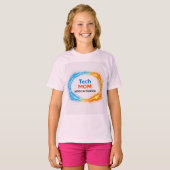 Moeder Tech Stijl T-shirt (Voorkant volledig)