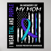Moeder ter nagedachtenis van mijn moeder zelfmoord poster (Voorkant)
