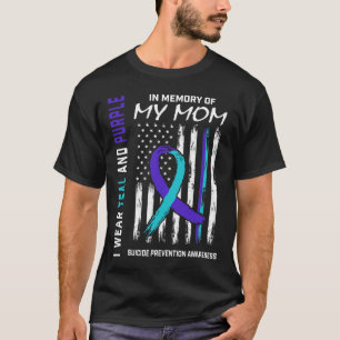 Moeder ter nagedachtenis van mijn moeder zelfmoord t-shirt