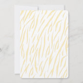 Moeder Tijger Cub Geslacht Neutraal Baby shower Ka Kaart (Achterkant)