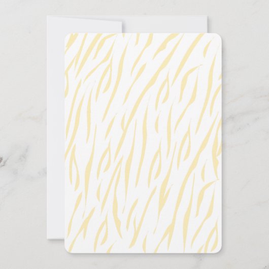 Moeder Tijger Cub Geslacht Neutraal Baby shower Ka Kaart (Achterkant)