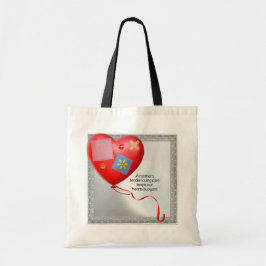 Moeder TLC Hart Ballon Tote Bag