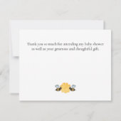 Moeder-tot-Bij Babyshower Bedankt (Achterkant)