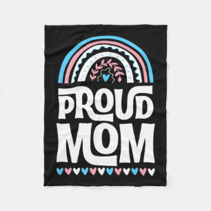 Moeder Transgender Pride Vlag Moederdag Bohemian Fleece Deken
