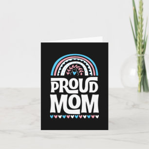 Moeder Transgender Pride Vlag Moederdag Bohemian  Kaart