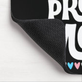 Moeder Transgender Pride Vlag Moederdag Bohemian Muismat (Hoek)