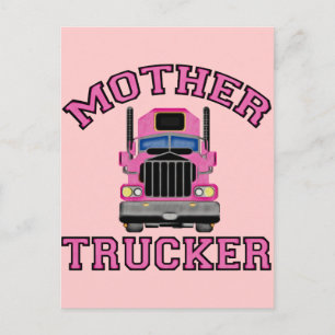 Moeder Trucker Briefkaart