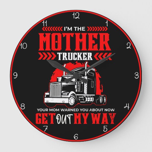 Moeder Trucker: Ga weg Grote Klok (Voorkant)