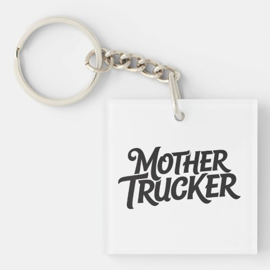 Moeder Trucker Hat Sleutelhanger (voorkant)
