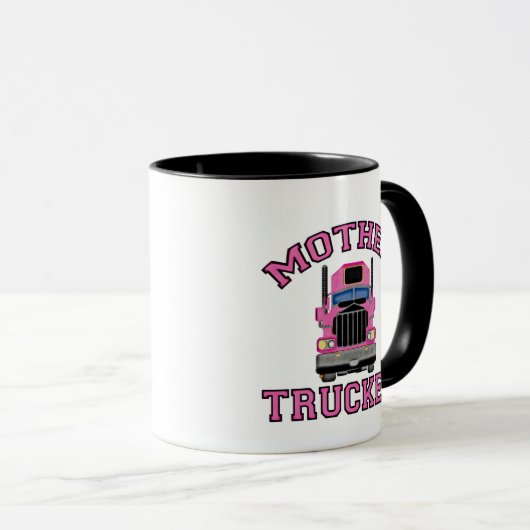 Moeder Trucker Mok (Voorkant rechts)