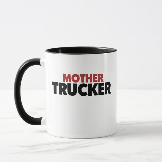 Moeder Trucker Mok (Links)