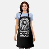 Moeder Trucker Schort (Gedragen)