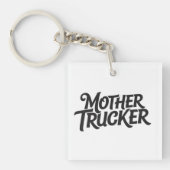 Moeder Trucker Sleutelhanger (voorkant)
