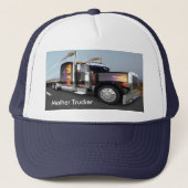 Moeder Trucker Trucker Hat Pet (Voorkant)